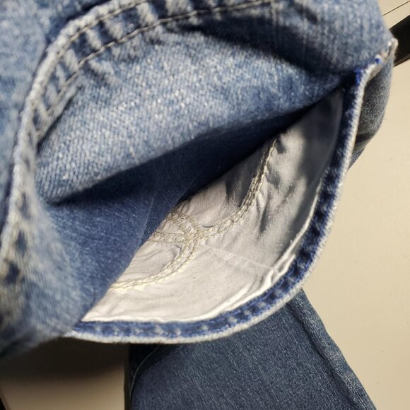 Calvin Klein 78/Blue label Straight Cut Jeans Sz 32w - Picture 7 of 16